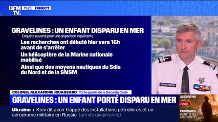 Gravelines : un enfant porté disparu en mer - 03/08