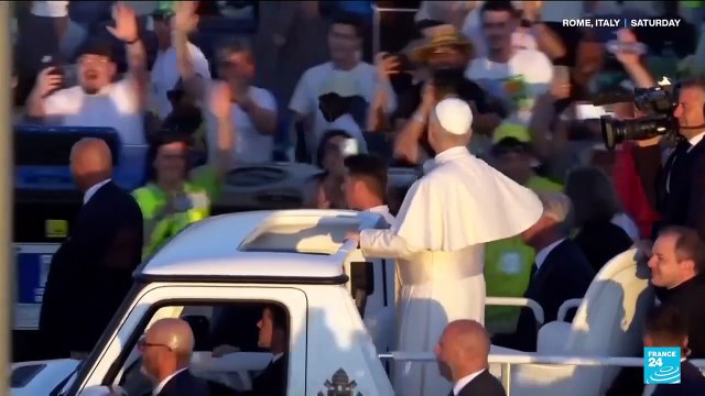 A weeklong Jubilee celebration for young Catholics close with huge Rome mass