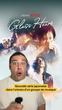 Aujourd’hui on regarde Glass Heart cette nouvelle série japonaise disponible sur Netflix qui t’embarque dans l’univers intense d’un groupe de musique ! Dis-moi en commentaire si t’as envie de la regarder et si tu l’as déjà vu dis-moi ce que t’en as pensé