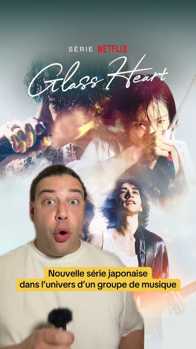 Aujourd’hui on regarde Glass Heart cette nouvelle série japonaise disponible sur Netflix qui t’embarque dans l’univers intense d’un groupe de musique ! Dis-moi en commentaire si t’as envie de la regarder et si tu l’as déjà vu dis-moi ce que t’en as pensé