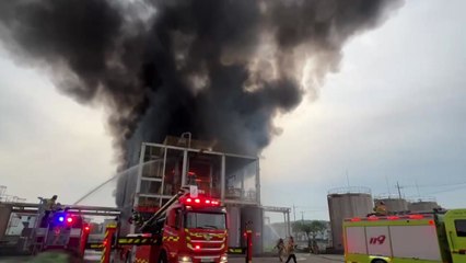 전북 정읍 바이오 연료공장서 불...3억2천만 원 피해 / YTN