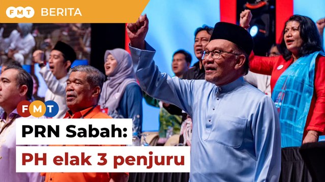 PH pastikan tiada pertembungan 3 penjuru PRN Sabah