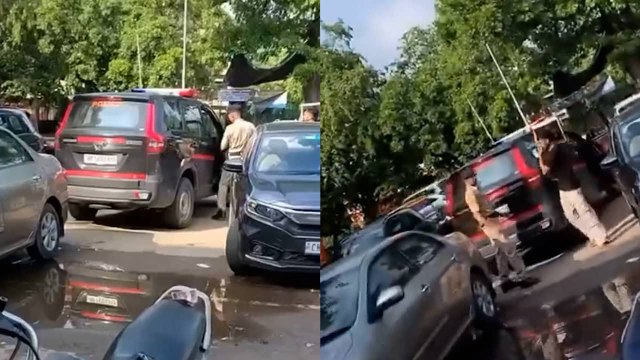 Himachal CM Convoy Cops Caught Loading Whiskey In Chandigarh