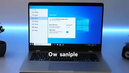 How to Disable Narrator Voice Assistant (Text-to-Speech) in Windows 10 ✅ Step-by-Step Guide