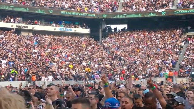 roman reigns and jey uso vs bron breakker and bronson reed tag team match summerslam night 1