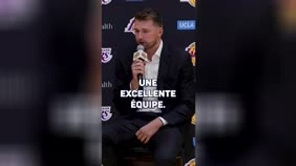 Lakers - Doncic : "Nous avons tout ce qu'il faut pour jouer le titre"
