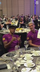 La broma de Lamine a Gavi