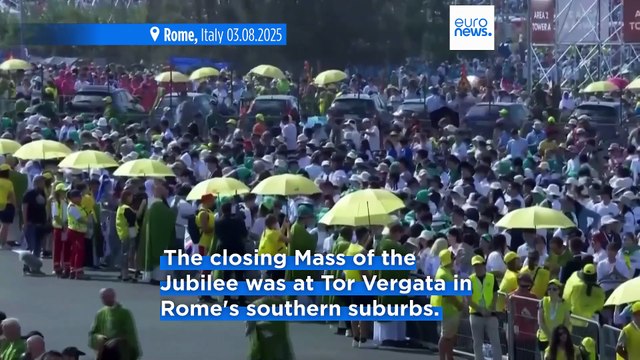 Pope Leo XIV urges young Catholics to spread faith at Rome's Youth Jubilee
