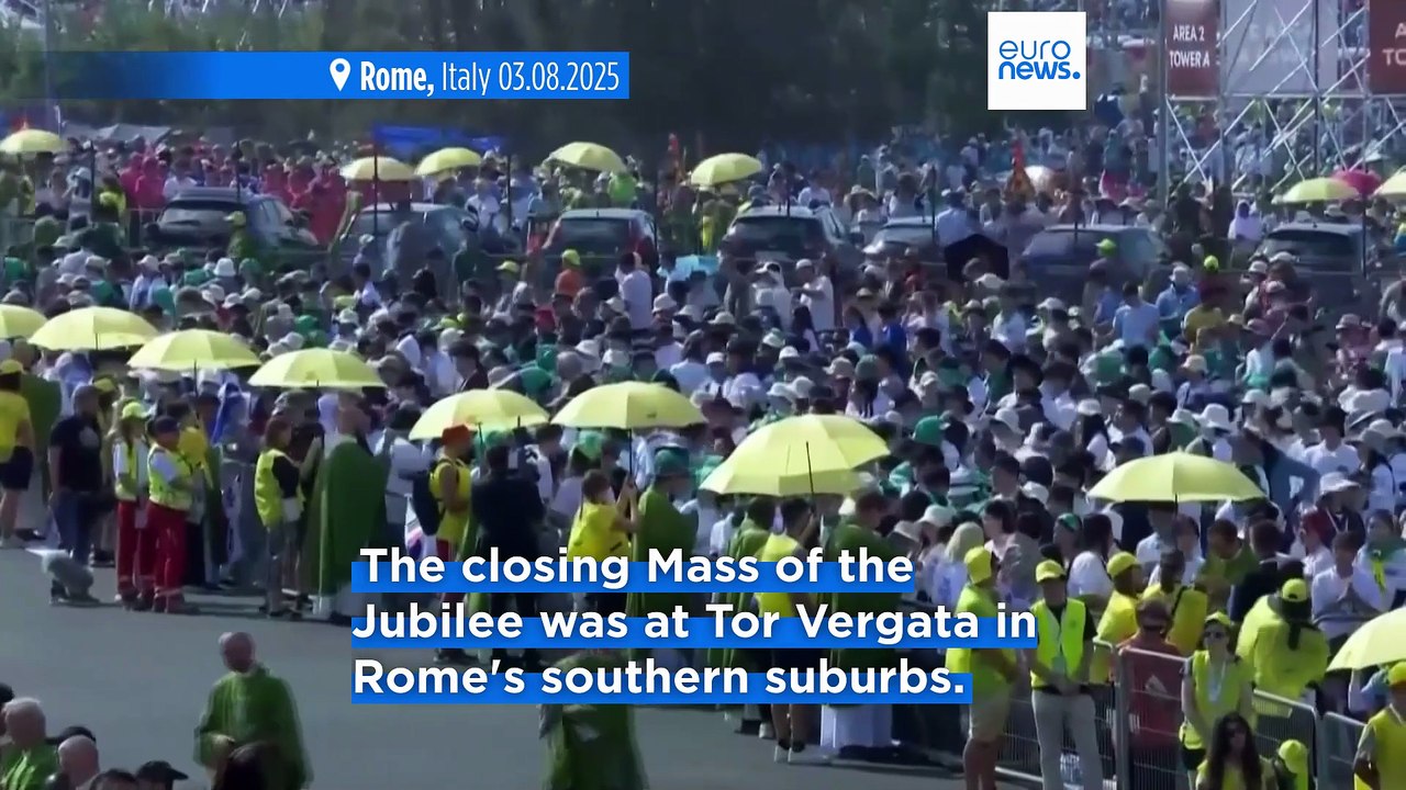 Pope Leo XIV urges young Catholics to spread faith at Rome's Youth Jubilee