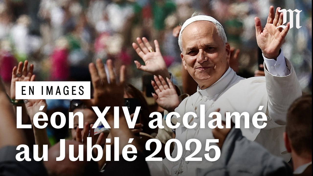 Jubilé 2025 : le pape Léon XIV acclamé par la jeunesse catholique
