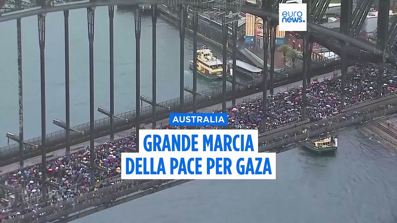 Sydney: marcia per la pace a Gaza presso l'icon...