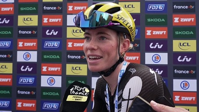 Tour de France Femmes 2025 - Demi Vollering : Ce n'est pas encore fini... on va au moins essayer quelque chose