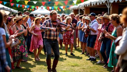 Stomp To The Fiddle Beat Acoustic Song