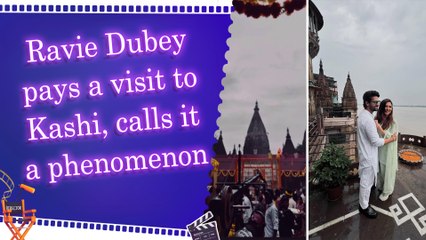Kashi wins Ravie Dubey's heart: Actor shares behind-the-scenes video of temple shoot