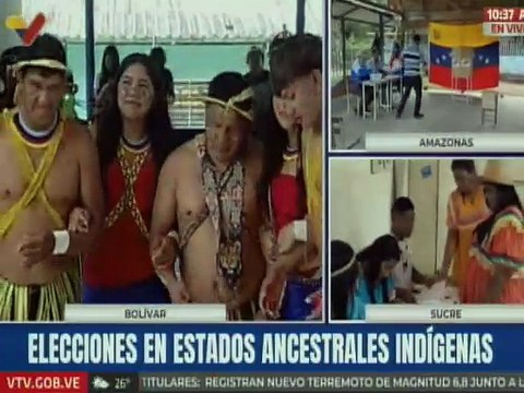 Bolívar | Pueblos indígenas ejercen derecho al sufragio en una muestra de democracia y participación