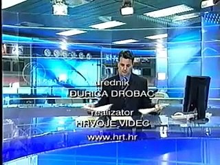 HRT 1 13.11.2004. - Reklame, najave i Vijesti (dio)