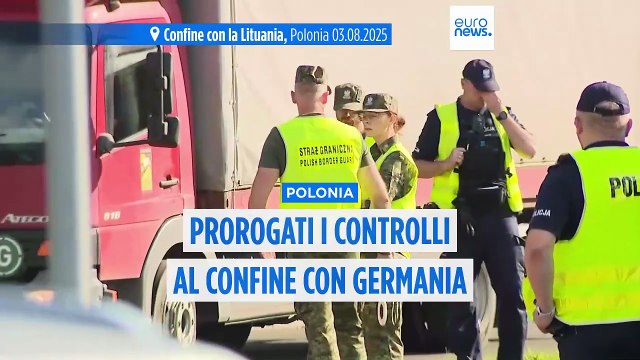 Polonia: prorogati i controlli alle frontiere con Germania e Lituania