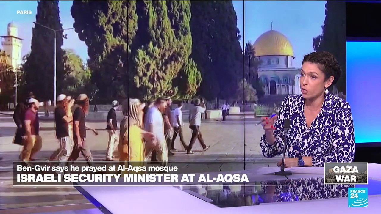 Israeli minister Ben-Gvir says he prayed at flashpoint holy site