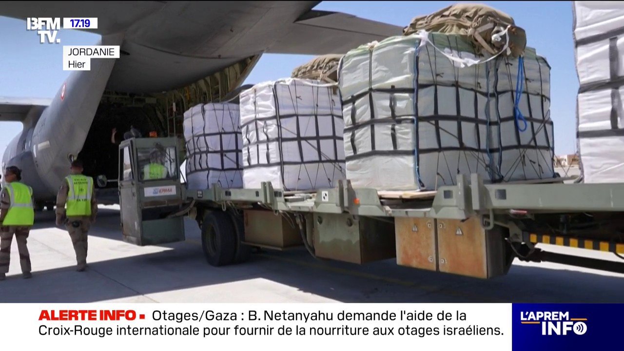 Gaza: la France prépare un troisième largage d'aide humanitaire de 40 tonnes sur l'enclave palestinienne