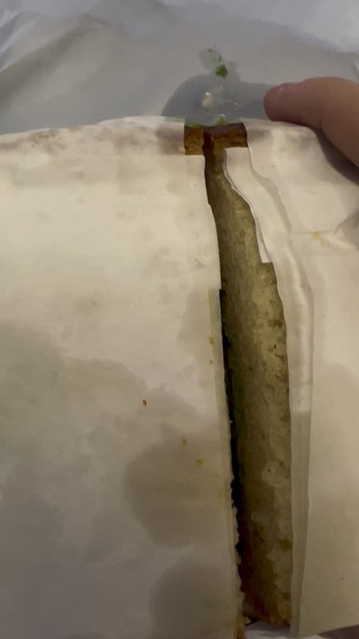 One of my favourite sando with shrimp tempura, avocado, egg, cucumber, spicy mayo and red onions.