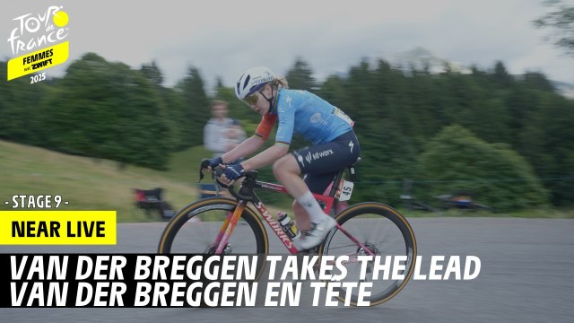 Van der Breggen takes the lead at the summit of Joux Plane - Stage 9 - Tour de France Femmes avec Zwift 2025