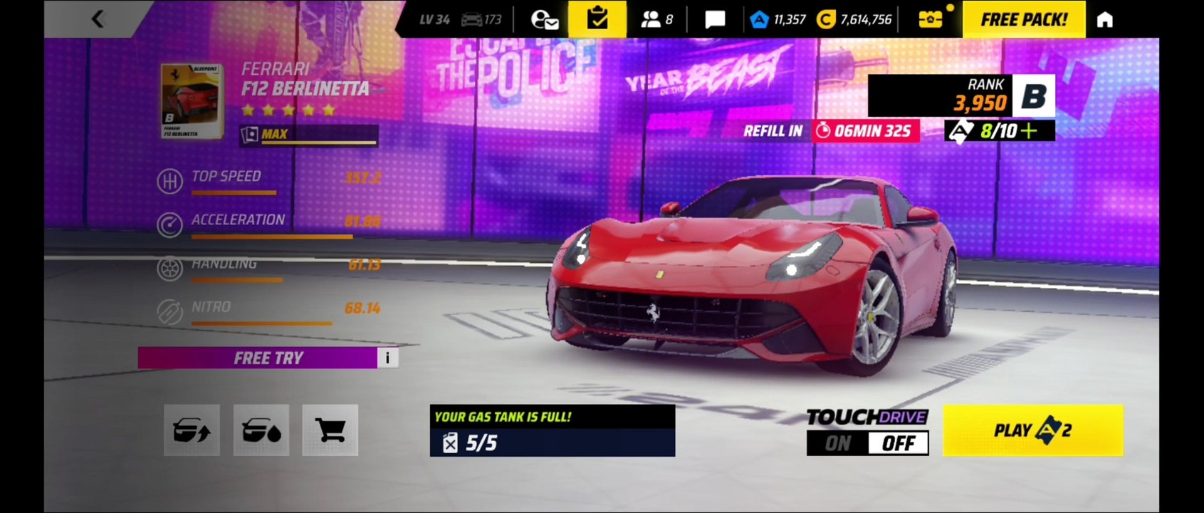 Legends Pass Showcase Full Run | Legacy of Speed Season -- Asphalt Legends