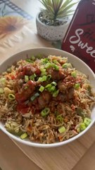 Yummiest Chicken Over Rice  #cooking #food #fyp  #asmr #recipe