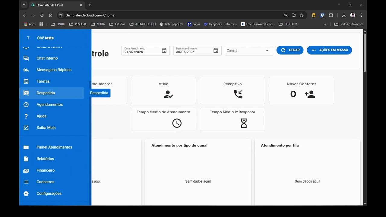 1 - Como Cadastrar Filas na Atende Cloud
