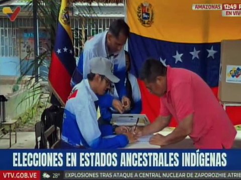 Amazonas | Con rituales ancestrales transcurre la jornada electoral del municipio Atures