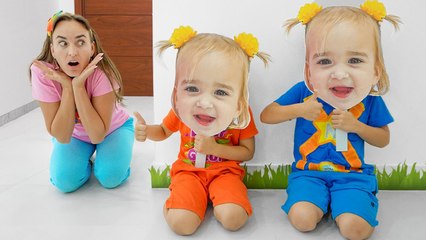 Funny Babies Masks stories with Chris