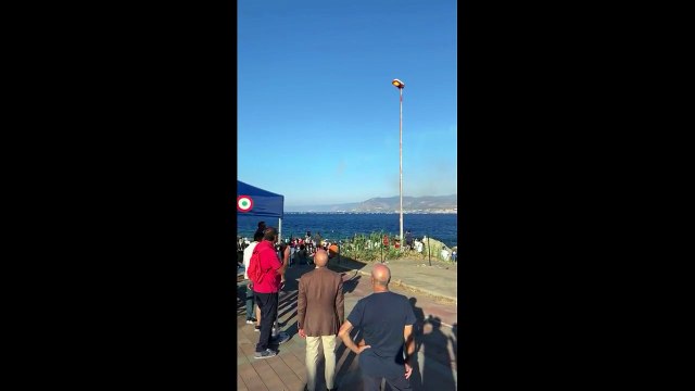 Messina con il fiato sospeso per le Frecce Tricolori: spettacolo mozzafiato sullo Stretto