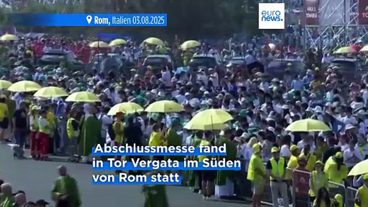 Papst Leo: 'Wir sind mit den jungen Menschen in Gaza und der Ukraine', dann zitiert er Franziskus