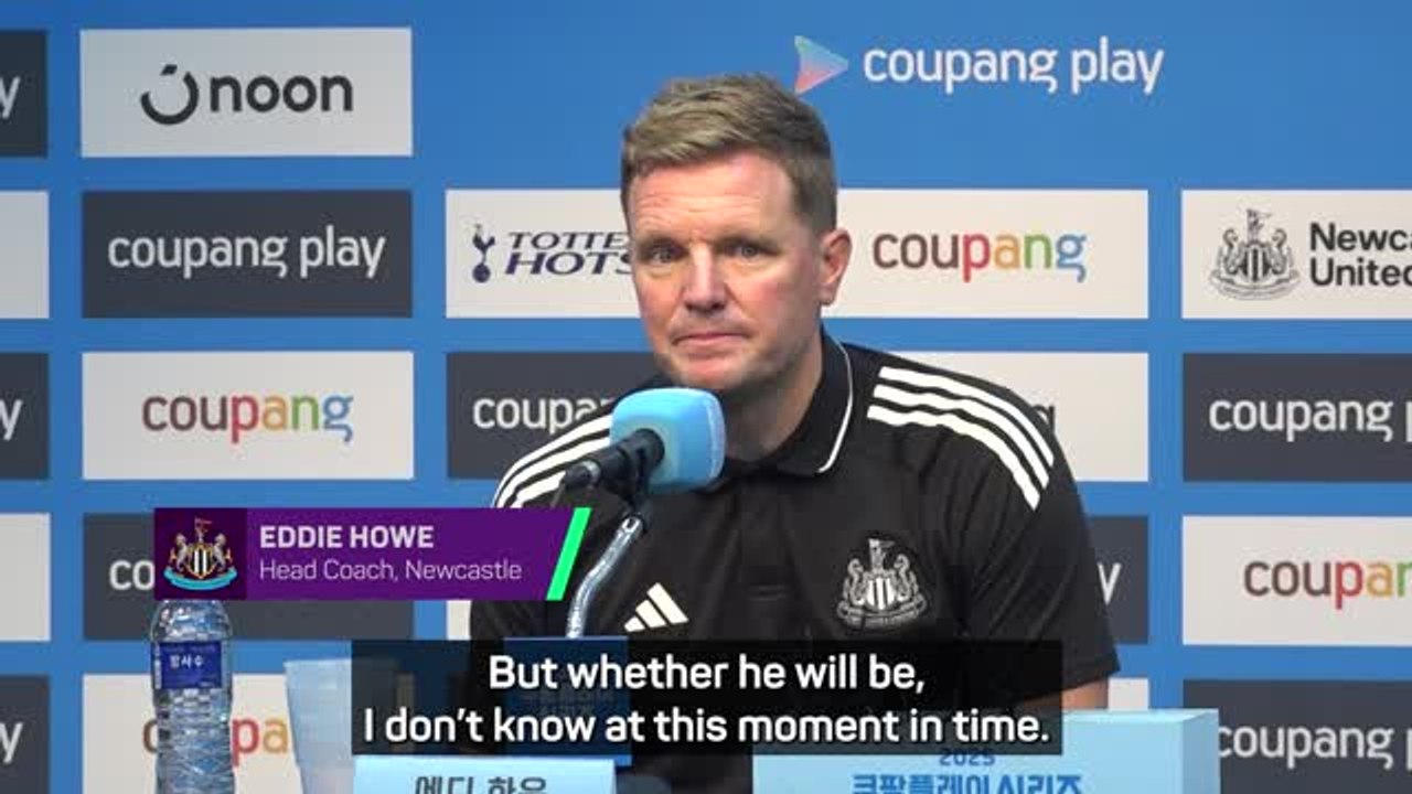 Howe unsure whether Isak will join training