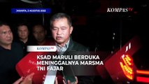 KSAD Maruli Ucap Duka Kehilangan Marsma TNI Fajar Adriyanto: Salah Satu yang Terbaik di AU