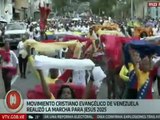 Caracas fue testigo de la fé de miles de cristianos que se movilizaron en la Gran Marcha para Jesús