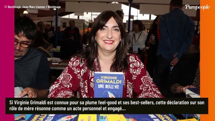 "à 42 ans, ce n’était pas sérieux" : Virginie Grimaldi devenue mère sur le tard, un choix pas anodin et pointé du doigt