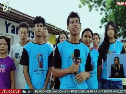 Yaracuy | Jóvenes se unieron con alegría al Festival Calles, Medios, Redes, Paredes y Radio Bemba
