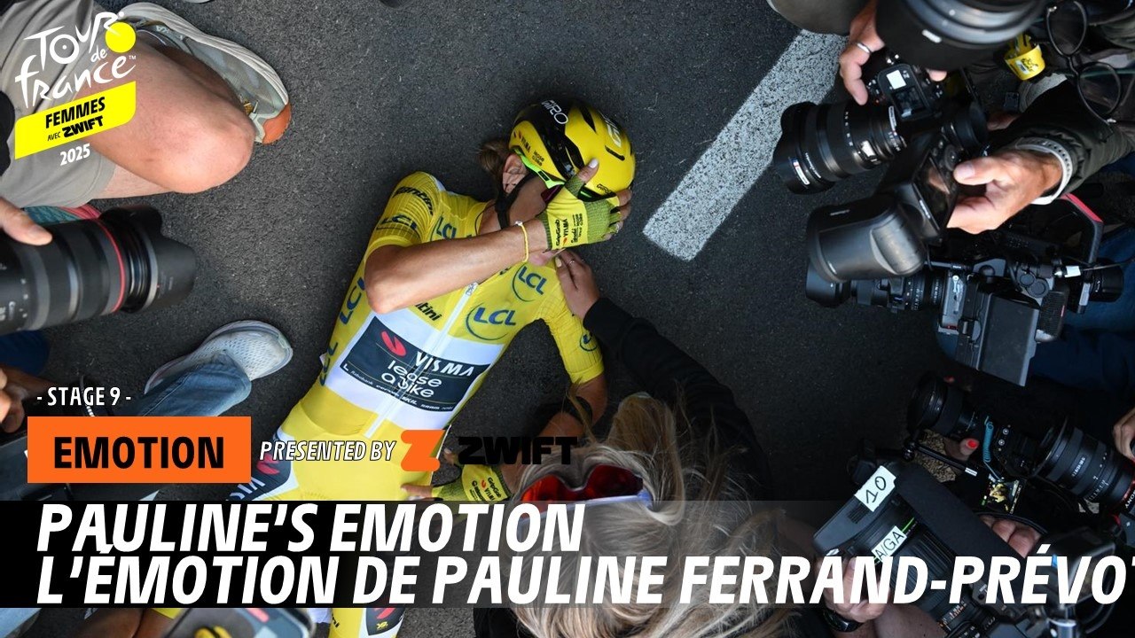Pauline Ferrand-Prévot's emotion - Stage 9 - Tour de France Femmes avec Zwift 2025