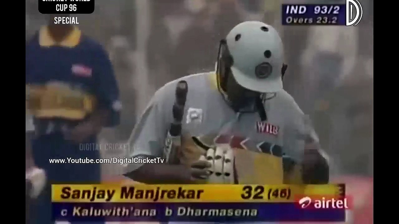 1996 CWC | India vs Sri Lanka, 24th Match at Delhi.