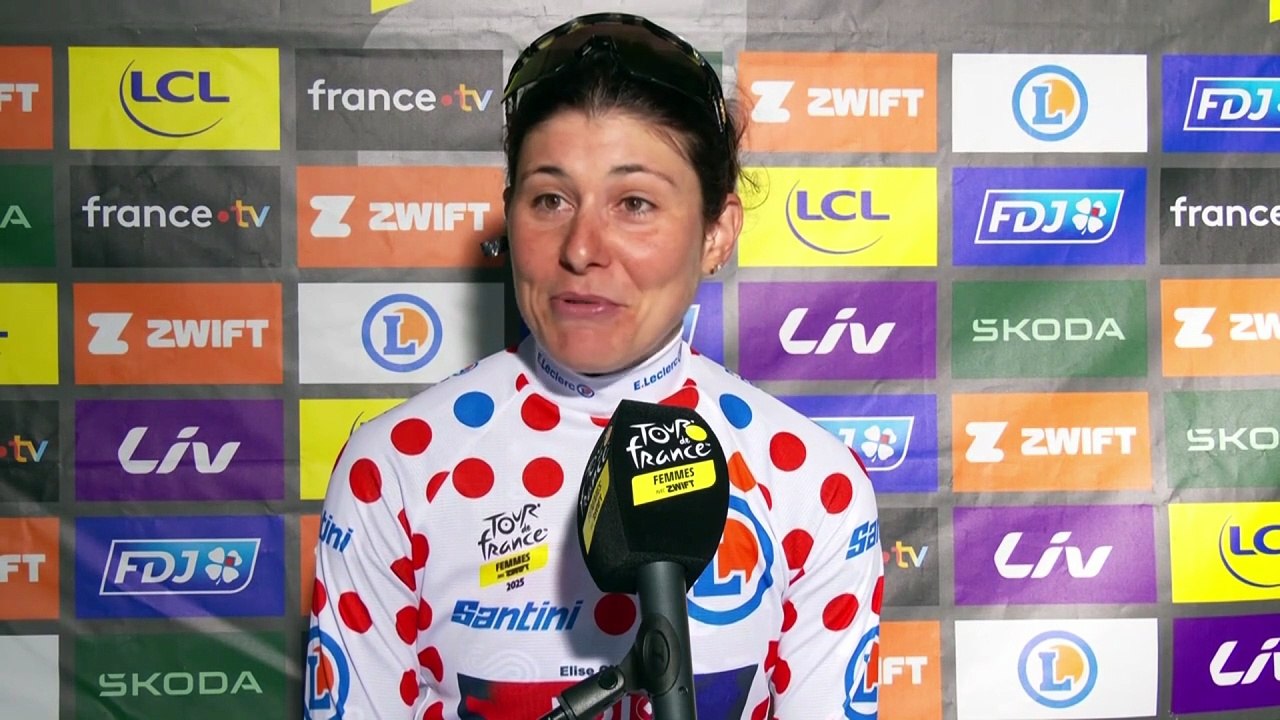 Tour de France Femmes 2025 - Elise Chabbey : "Pauline Ferrand-Prévot... il faut savoir s'avouer vaincu"