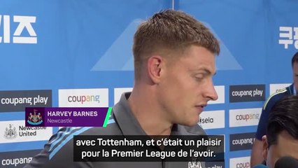 Newcastle - Barnes rend hommage à Son : "Un joueur que j’ai toujours admiré"
