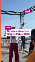 Nâdiya :  Elle chante ses tubes au Sunset Revival des Terrasses à Marseille