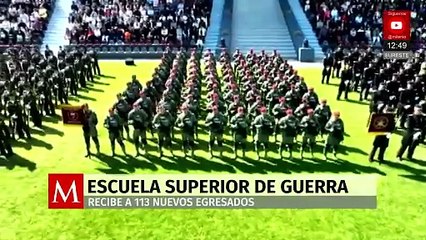 Escuela Superior de Guerra recibe a 113 nuevos egresados para su formación militar