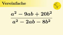 Bruchterme mit Summen kürzen