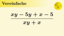 Bruchterme mit Summen kürzen