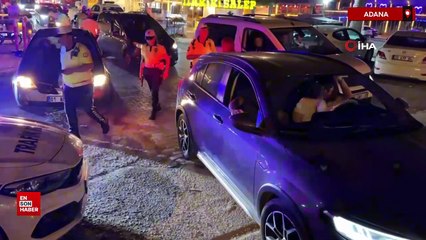 Adana’da trafik denetimlerinde 547 bin TL ceza kesildi