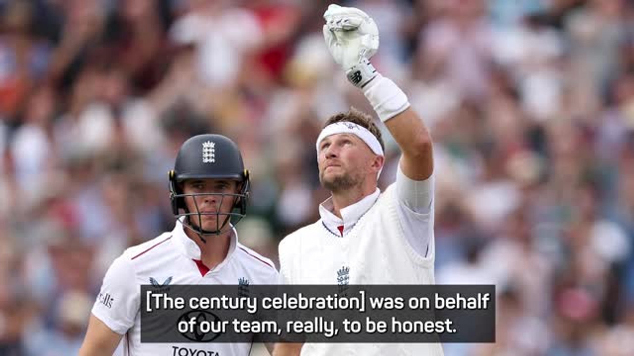 Root pays tribute to Graham Thorpe after 39th Test hundred