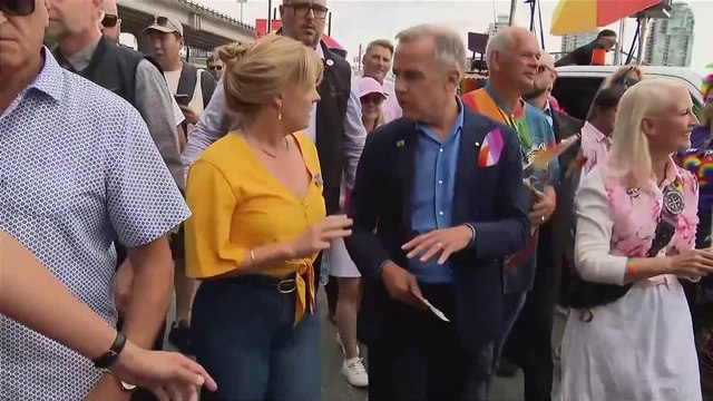 Mark Carney responds to Trump tariffs with STRONG statement on Canada