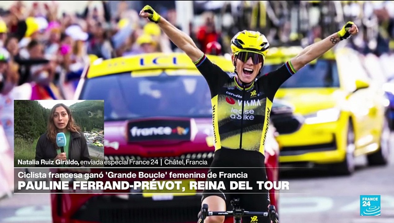Informe desde Chatel: la francesa Pauline Ferrand-Prévot ganó el Tour de Francia femenino