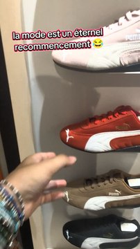 le retour de nos chaussures d'adolescents